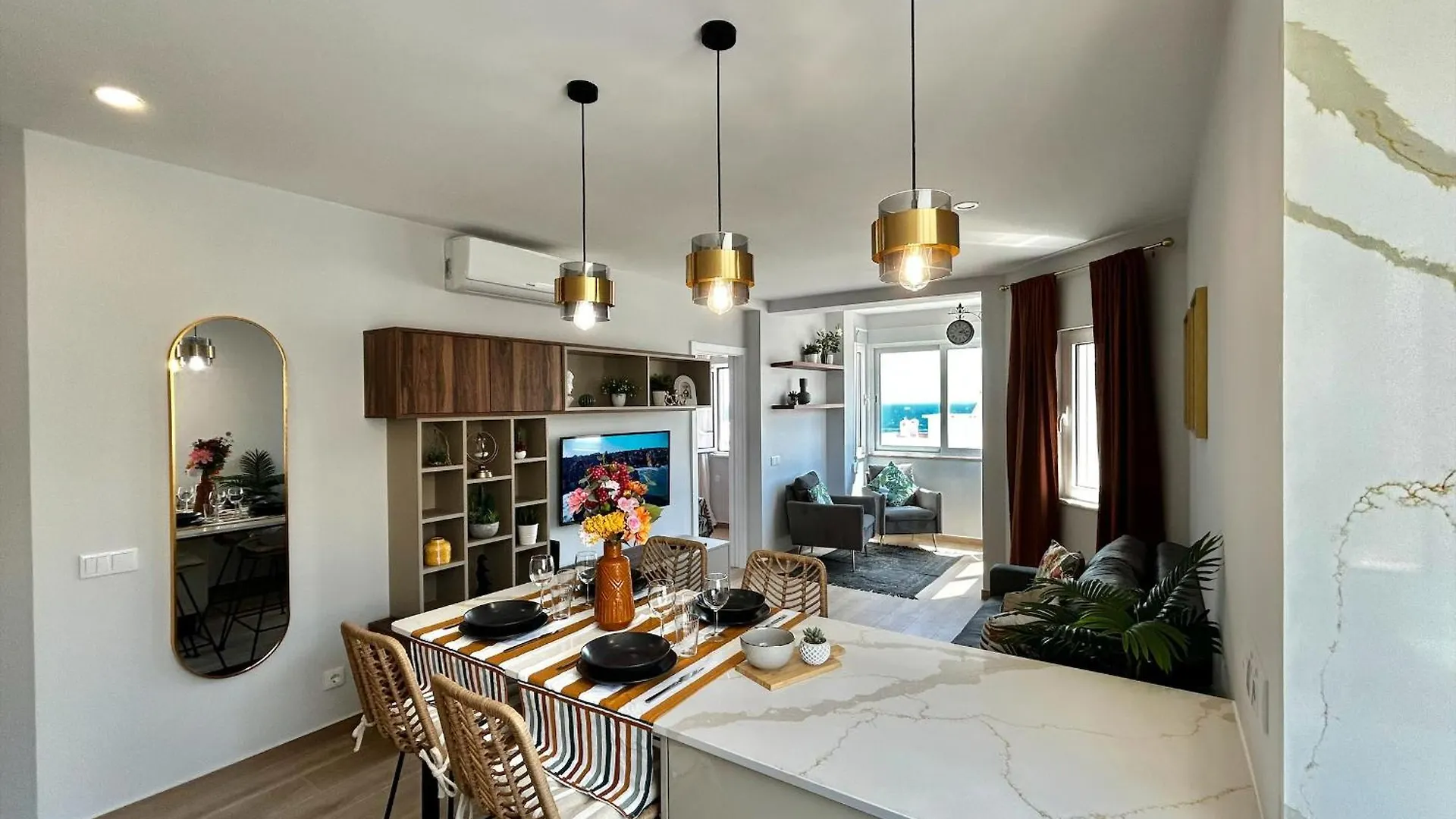 アパート Apartamento Vista Mar A Menos De 50M Da Praia. アルマカオ・デ・ペラ